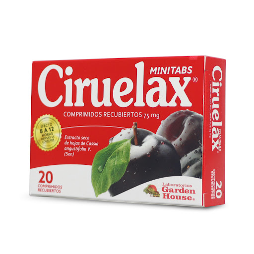Ciruelax Minitabs 75MG x 20 Comprimidos Megalabs