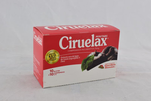 Ciruelax Minitabs 75MG Blister x 10 Tabletas Megalabs