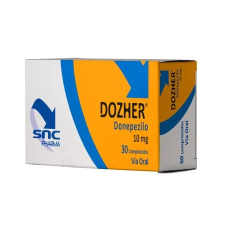 Dozher Donepezilo 10MG x 30 Comp Snc Pha