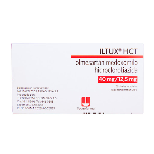 Iltux Hct 40MG/12.5 x 28 Comprimidos Recubiertos