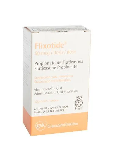 Flixotide 50MCG Suspension para Inhalar x 120 Dosis Farma