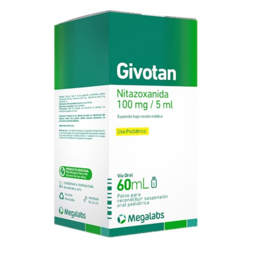 Givotan Susp 100MG/5ML Megalabs x 60 ML