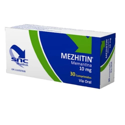 Mezhitin Memantina 10MG x 30 Comp Snc