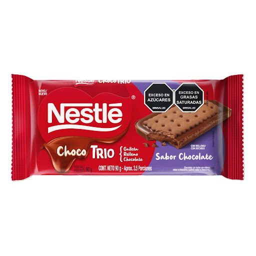 Chocotrio Chocolate x 90G Nestle