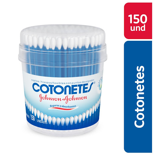Hisopos Cotonetes x 150 Unds Johnson & Johnson