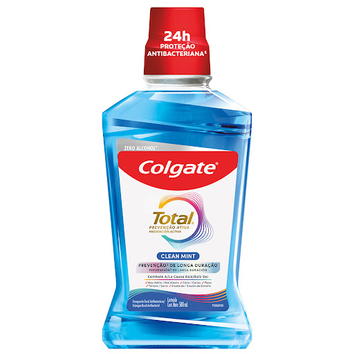 Enjuague Bucal Clean Mint Total 12 x 500ML Colgate Palmolive