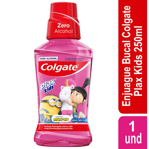 Colgate Enjuague Bucal Plax Kids x 250ML