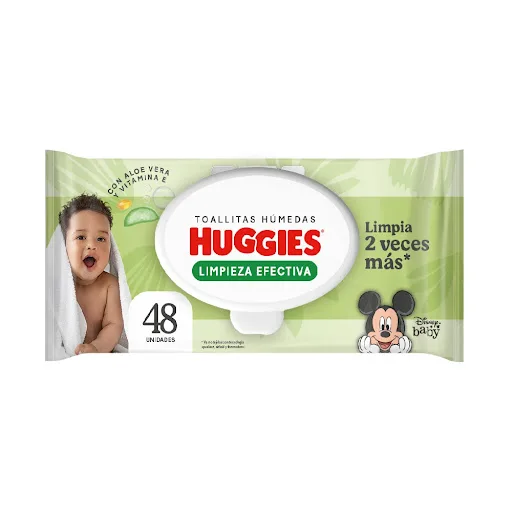 Toallas Humedas Huggies x 48 Unidades Huggies
