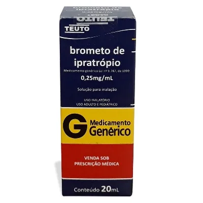 Brometo de Ipatropio 0,25MG/ml Teuto
