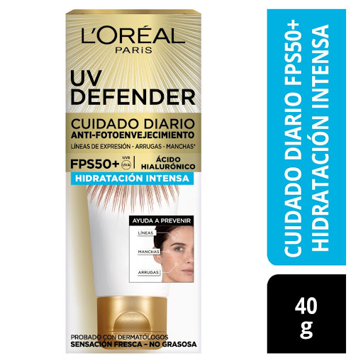 Loreal Protector Solar Anti-fotoenvejecimiento Fps50+ x 40G