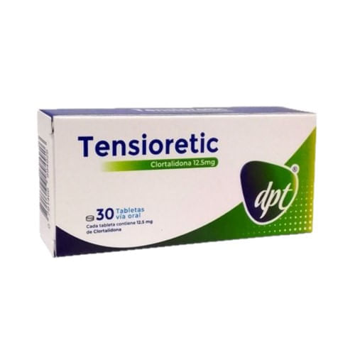 Tensioretic 12.5MG x 30 Tabletas Dpt