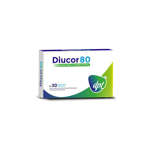 Diucor 80MG/12.5MG x 30 Tab Dpt