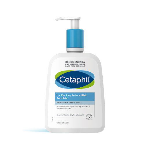 Cetaphil Locion Limpiadora Piel Sensible 473ML