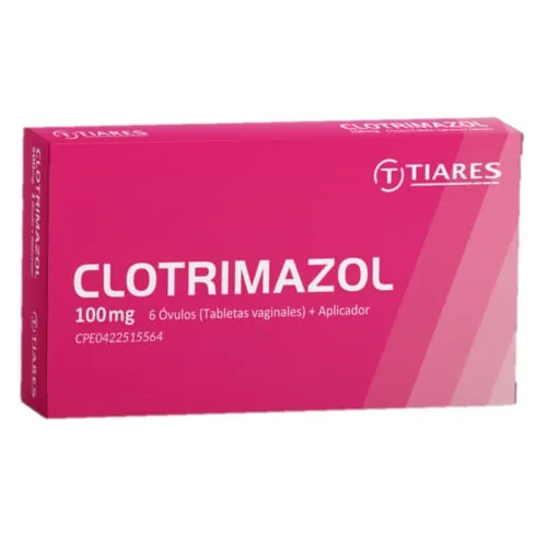Clotrimazol 100MG x 6 Ovulos + Aplicador