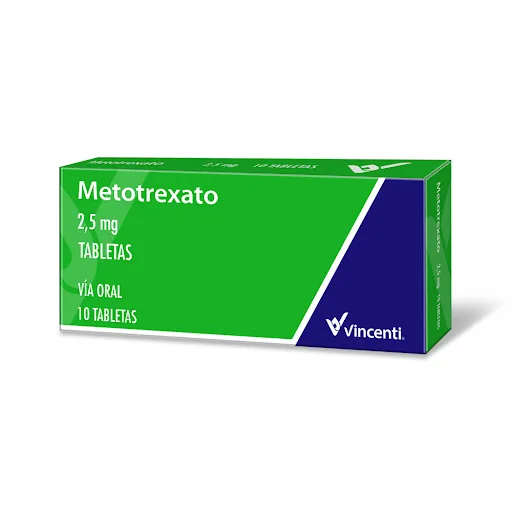 Metotrexato 2.5MG x 10 Tab Vicenti