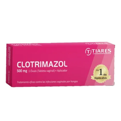 Clotrimazol 500MG x 1 Ovulo Vaginal Tia
