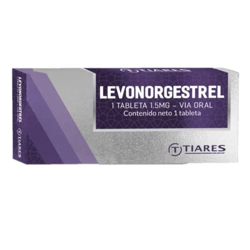 Levonorgestrel 1 Tableta 1.5 MG Tiares
