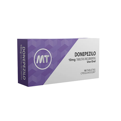 Donepezilo 10MG x 10 Tab Mt