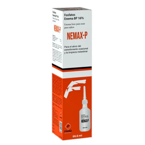 Nemax Pediatrico Enema Frasco x 66.66 ML Fahd