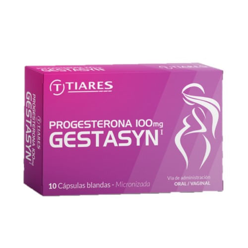 Gestasyn 100MG 10 Cap Bla Tiares