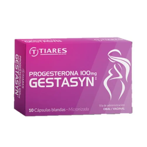Gestasyn 100MG 10 Cap Bla Tiares