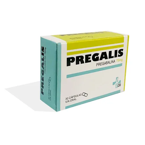 Pregalis Pregabalina 75 MG x 30 Cap Cai