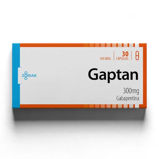 Gaptan Gabapentina 300MG x 30 Cap Zoriak
