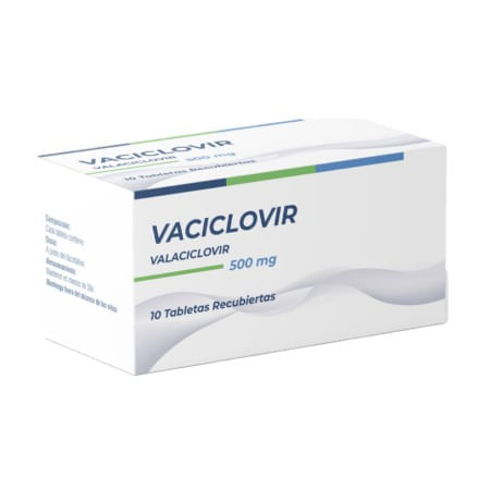 Vaciclovir 500MG x 10 Tabletas Adn