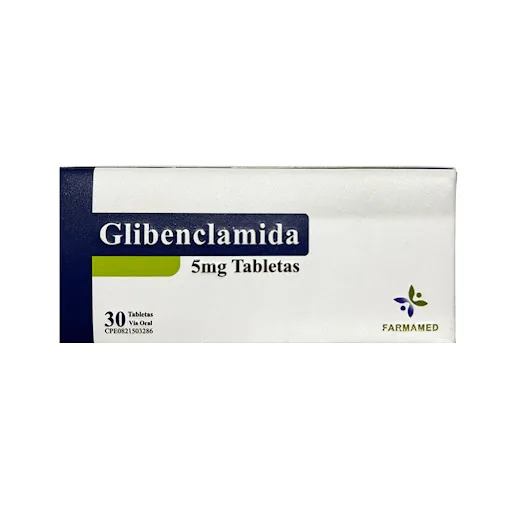 Glibenclamida 5MG x 30 Tab Farmamed