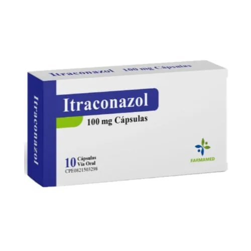 Itraconazol 100MG x 10Cap Farmamed
